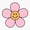 1pcs, variant on Smiley Face Botanical Garden Everyday Decor Art Vinyl Sticker