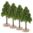 thumbnail image 1 of 4 Pcs Arbres de Rue Miniatures Modèle Table de Sable Paysage, 1 of 8