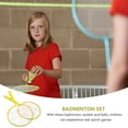 thumbnail image 3 of Phenofice 1 Set Sport Racket For Kids Yellow Plastic Hand Eye Coordination Training, 3 of 4
