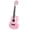 Pink, variant on Ktaxon 23 Inch Ukulele for Beginner, Full Basswood Soprano Ukulele Starter Set with Strap, String, Tuner, Pick, Cloth, Blue