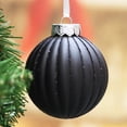 thumbnail image 5 of SLEETLY 28pk Black Ornaments for Christmas Tree Holiday Xmas Decorations, Shatterproof Plastic 3.15 Balls, Icicles and Snowflakes, 5 of 6