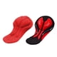 thumbnail image 1 of Pantalones cortos de ciclismo gruesos con almohadillas acolchadas y resistentes a los golpes, almohadillas de repuesto para mujeres y hombres Almohadilla de gel rojo, 1 of 8