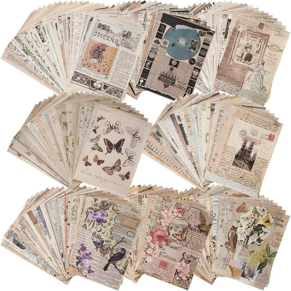 Multicolor Luxurious Floral ScrapbookPaper Pad, 192 designs, 24 pieces per theme