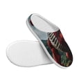 thumbnail image 3 of KLL Majestic Red Dragon Pattern Adult Unisex Cozy Slippers,Fuzzy Slip-on Slippers TPR Sole Slippers Comfort Plush Home Footwear for Indoor & Outdoor-8, 3 of 7