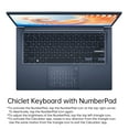thumbnail image 4 of ASUS Vivobook 14 14" FHD Laptop, 13th Gen Intel Core i3 Processor, 16GB RAM, 1TB SSD, Intel UHD Graphics, NumberPad, Privacy Camera, PDG HDMI Cable, US Version KB, Win 11 Pro, 4 of 7