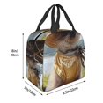 thumbnail image 3 of Disketp Cat In Sun Hat for Insulated Lunch Bag for Women and Men, Perfect for Work, Hiking, Picnic, 3 of 8