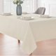 thumbnail image 5 of Mantel rectangular Veblandy de lino texturizado 180 x 265 cm, color beige, 5 of 7