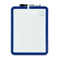 thumbnail image 2 of Pen+Gear Magnetic Dry Erase Board with Dry Erase Marker and Magnet, Blue, 8.5" x 11", 2 of 6