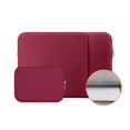 thumbnail image 1 of CUITING Housse de Protection pour Ordinateur Portable 14 Pouces Doublure Douce et Moelleuse Sac de Transport avec Poche avant et Pochette pour Accessoires Compatible avec Notebook 14” Chromebook (Gris Amélioré), 1 of 6