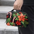 thumbnail image 2 of Christmas Digital Storage Bag Pouch, Waterproof Oxford Cloth Electronic Travel Case Organizer, Hard Drive Bag, and USB Organizer - 5.9x9.44x3.14 in., 2 of 6