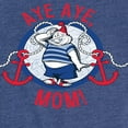 thumbnail image 3 of Disney - Peter Pan - Aye Aye, Mom - Sailor Style - Toddler And Youth Girls Short Sleeve Graphic T-Shirt, 3 of 5
