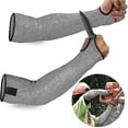 thumbnail image 1 of 1 Pair Anti-cut Arm Protection Sleeve Arm Covers Protective Sleeves, 1 of 4