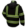 thumbnail image 6 of Pyramex RPB35 Series Teflon Coated Waterproof Black Parka ANSI Type O Class 1, 6 of 6