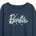 thumbnail image 3 of Barbie - Holidays & Christmas - Tangled Lights - Women's Lightweight French Terry Long Sleeve Shirt, 3 of 5