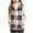 Khaki, variant on UQJfacai Girls Plaid Fleece Vest Fuzzy Sherpa Vests Fluffy Sleeveless Zip Up Jacket Casual Warm Winter Coats Outerwear with Pockets 3-15 Years