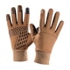 thumbnail image 2 of Guantes de esquí de invierno, guantes de esquí, impermeables con pantalla táctil, cálidas, guantes de nieve para patinar, nieve, L Caqui, 2 of 7