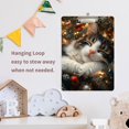 thumbnail image 2 of ALAZA Plastic Clipboard A4 Letter Size Decorative Clipboards for Students Women Men 9" x 12.5" Dream Cat Christmas, 2 of 6