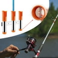 thumbnail image 6 of 3 Tube Fishing Rod Holder Pole Rest Fishing Pole Rack for Room Truck Marine Orange, 6 of 8