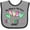 Heather and Black, variant on Inktastic My Mom is the Best Engineer Ever Boys or Girls Baby Bib