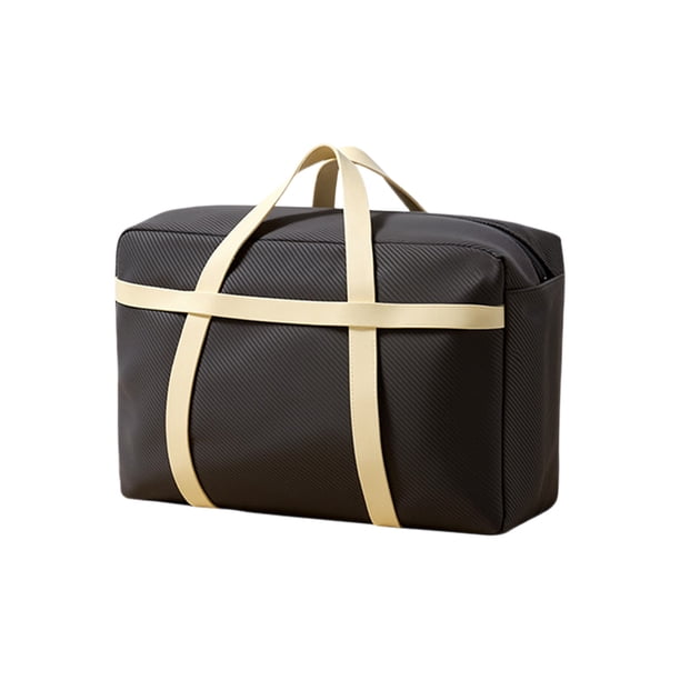 Bolsas de Ropa Grandes para Bolsa Impermeable No Tejida de Viaje, 80x55x25cm con Manijas Reforzadas, Plegables para Almacenamiento Y Bolsas de Almacenamiento Grandes con Cremallera para el Hogar, Movi