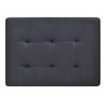 thumbnail image 3 of Passion Furniture Malone Black Tufted Ottoman, 3 of 5