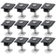 thumbnail image 1 of Uxcell 12Pcs Abrazadera Media para Panel Solar, Abrazaderas Centrales de Panel Solar de Aluminio de 35mm, Sistema de Montaje de Riel Solar PV, Negro, 1 of 1