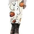 thumbnail image 2 of Wowcloth Women's Brushed Christmas Halloween Ankle Length Seasonal Printed Leggings S-XL, 2 of 7