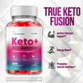 thumbnail image 5 of True Keto Fusion Maximum Strength ACV Gummies Advanced Apple Cider Vinegar Supplement 1000MG Formula 120 Gummies, 5 of 8