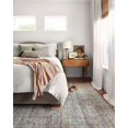 thumbnail image 3 of Loloi Chris Loves Julia Jules Collection JUL-05 Lagoon/Brick 2'-6" x 12'-0" Runner Rug, 3 of 8
