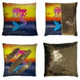 thumbnail image 1 of Funda de almohada de sirena ABPHQTO de lentejuelas reversibles 50x50 cm, 1 of 2