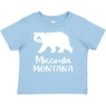 thumbnail image 3 of Inktastic Missoula, Montana White Bear Silhouette Boys or Girls Baby T-Shirt, 3 of 5