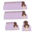 thumbnail image 4 of 50 tarjetas de exhibición de pinzas para el cabello Etiquetas lindas Pasadores de cartón Papel de embalaje Cabello Estilo B, 4 of 9