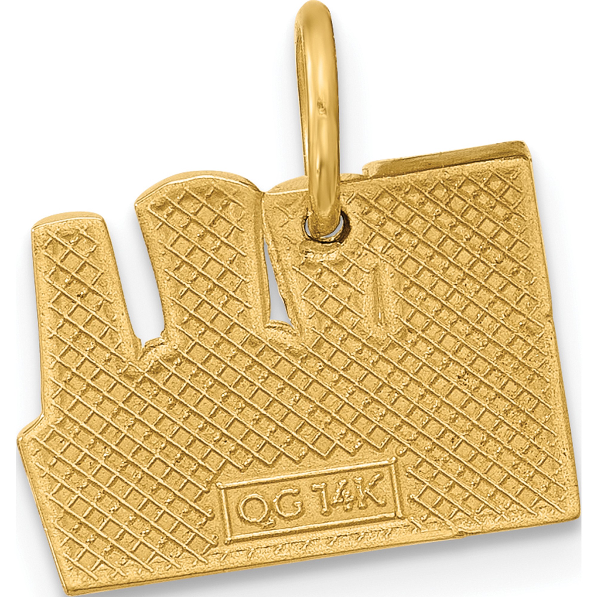 14ky Nail Polish Bottles Charm Yellow Gold Material Luxury Unique Treasure-worthy A classic choice for celebrating love and achievement
