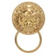 thumbnail image 1 of Aldaba de puerta estilo chino, estilo cabeza de Animal, latón antiguo modelado, fácil de instalar, aldaba de puerta de latón resistente a la corrosión, 1 of 8