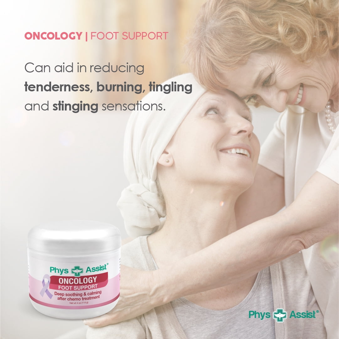 Buy PhysAssist Oncology Cream Foot Support helps sooth and moisturize