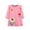 C-Pink Sunflower, variant on Emy Dola Toddler Girl Ruffle Long Sleeve Applique Dress Christmas Easter Cotton Casual Tunic Playwear Basic Shirt Dresses