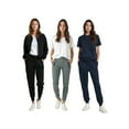 thumbnail image 3 of BenBen Women Joggers Sweatpants Atheltic Pants Workout Running - 3 Pack, 3 of 5