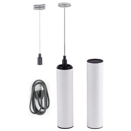 

Electric Mini Portable USB Rechargeable Foam Maker Handheld Foamer High Speeds Drink Mixer Frothing