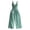 Green#sleeveless cargo jumpsuits, variant on Sleeveless Cargo Jumpsuits for Women Summer Buttons V Neck One Piece Wide Leg Rompers Pocket Baggy Vacation Travel Overalls Khaki,XXL