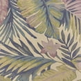 thumbnail image 3 of 6' Pastel Ivory Hand Tufted Tropical Plants Round Indoor Area Rug, 3 of 8
