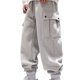 thumbnail image 1 of Txlixc Pantalones deportivos casuales de gran tamaño para hombres Txlixc moda, 1 of 8