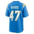 thumbnail image 3 of Men's Nike Josh Harris Powder Blue Los Angeles Chargers Game Jersey, 3 of 4