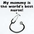thumbnail image 2 of CafePress - My Mommy Is The Words Best Nurse Body Suit - Long Sleeve Cotton Baby Bodysuit, 2 of 4