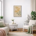 thumbnail image 3 of Framed Canvas Wall Art Vintage Floral Botanical Print for Living Room Decoration - 16"x24" WHITE, 3 of 8