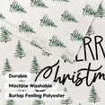 thumbnail image 7 of Watercolor Christmas Tree Merry Christmas Garden Flag 12x18 Inch Double Sided Outside, Festive Holiday Yard Outdoor Decorative Flag, 7 of 7