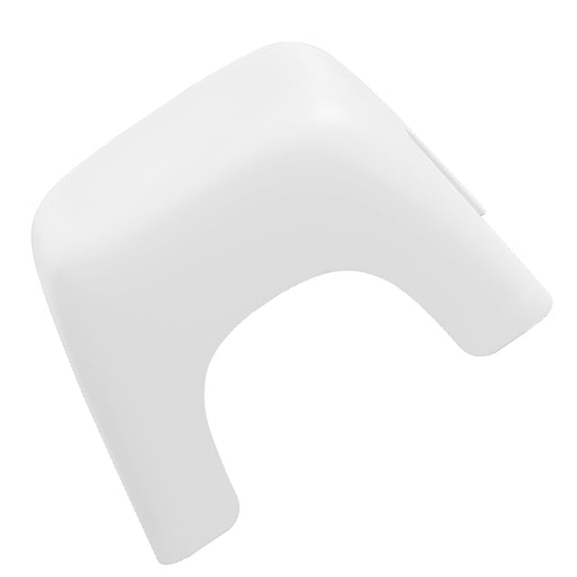 Minkissy Potty Step Stool for Bathroom White Simple 1Set