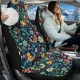 thumbnail image 2 of Uorisanigo Car Seat Covers Set Vehicle Front Seat Protection, Universal Seats Covers for Auto Truck Van SUV, Car Accessories for Women Men, Set of 2, 2 of 7