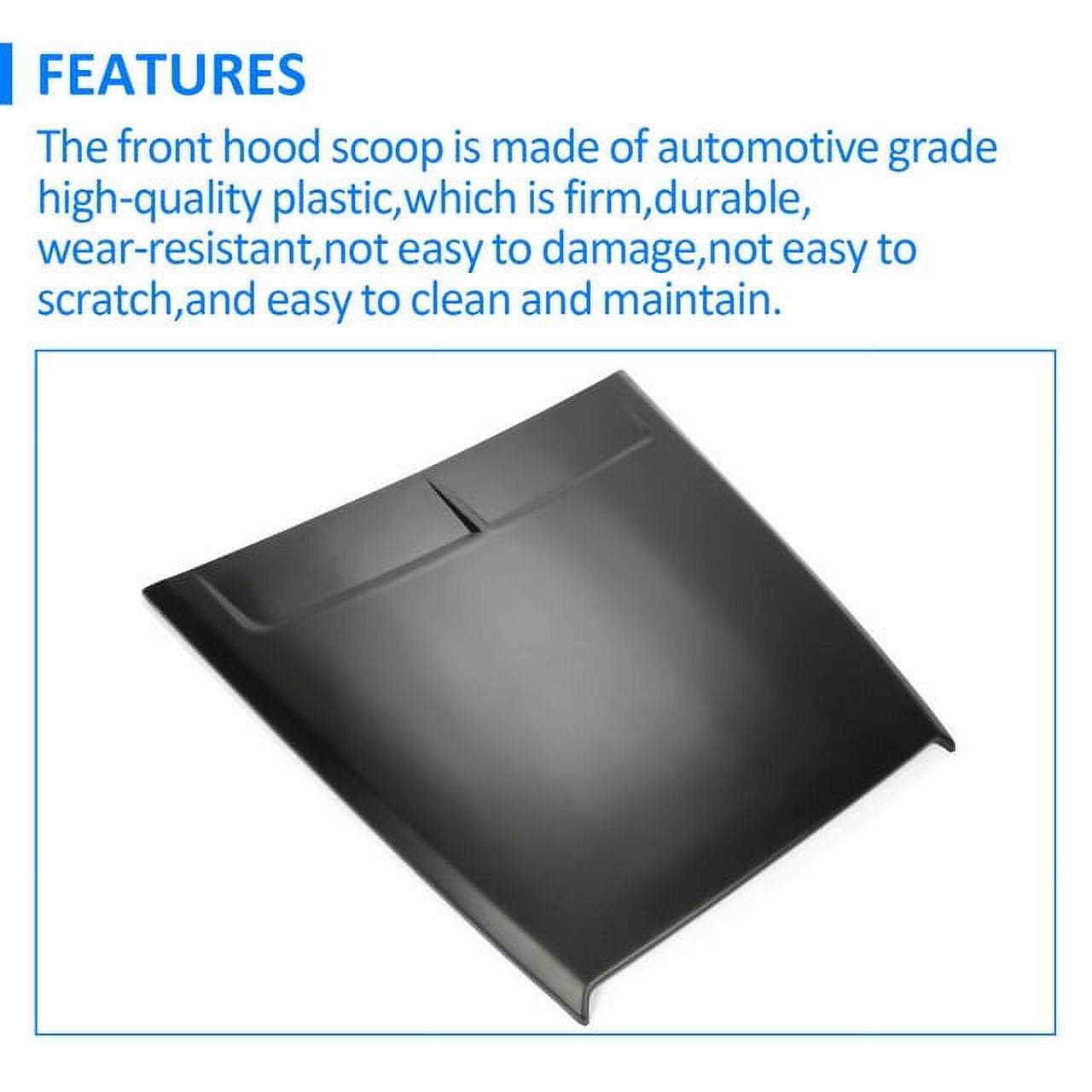 Kojem Front Painted Air Vent Hood Scoop for 2015-2020 Ford F150 Replaces VJL3Z-16C630-A