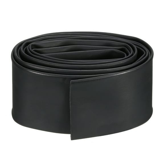 52mm Dia 10ft Heat Shrink Tubing 4:1 Dual Wall Adhesive Lined Marine Waterproof Shrink Tube Black
