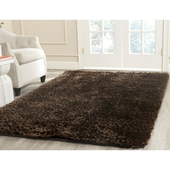 Safavieh SAFAVIEH Saint Tropez Shag STS641C Handwoven Choc Rug